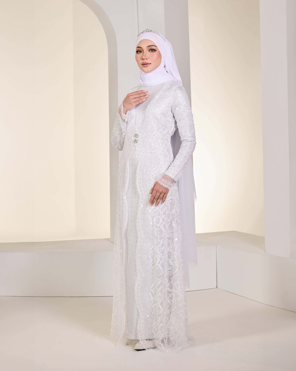 AURELIA DRESS (SILVER)