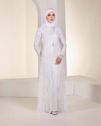 AURELIA DRESS (SILVER)