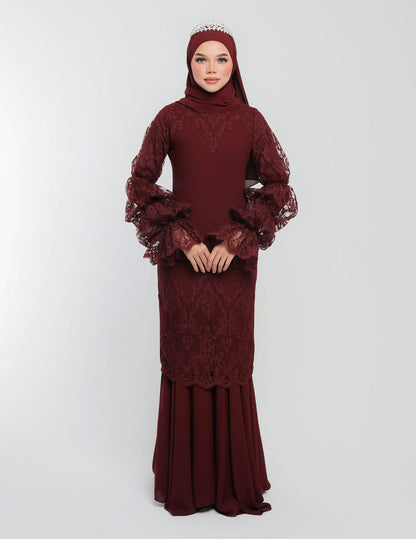 AYLA KURUNG (BURGUNDY)