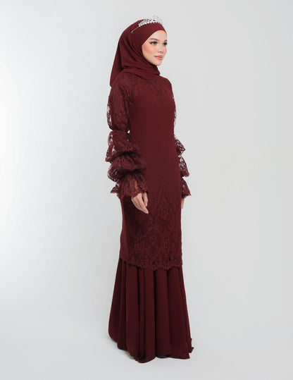 AYLA KURUNG (BURGUNDY)