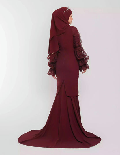 AYLA KURUNG (BURGUNDY)