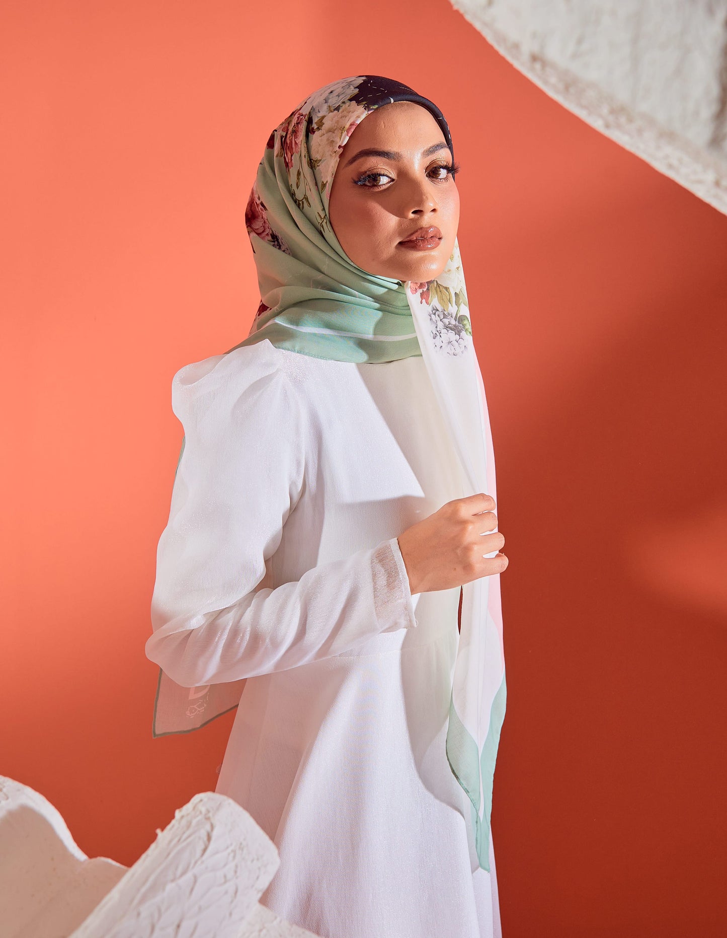 MINOR DEFECT BAWAL PALESTINE SILKY COTTON (GREEN TEA)