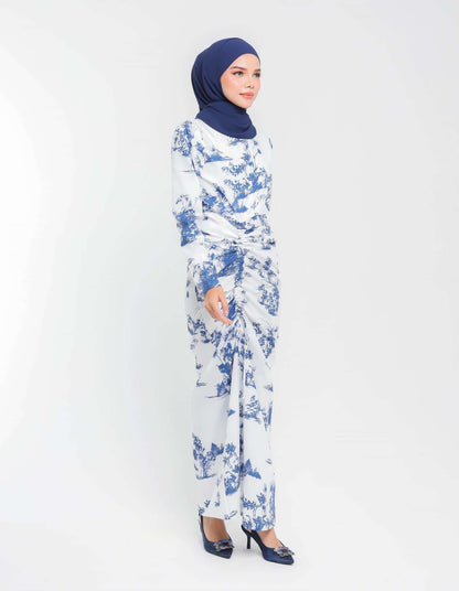 BELLE DRESS (NAVY BLUE)