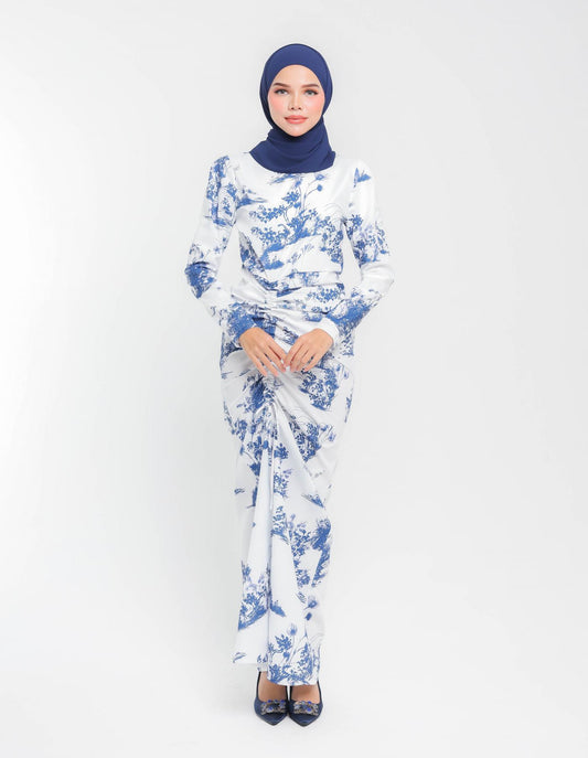 BELLE DRESS (NAVY BLUE)