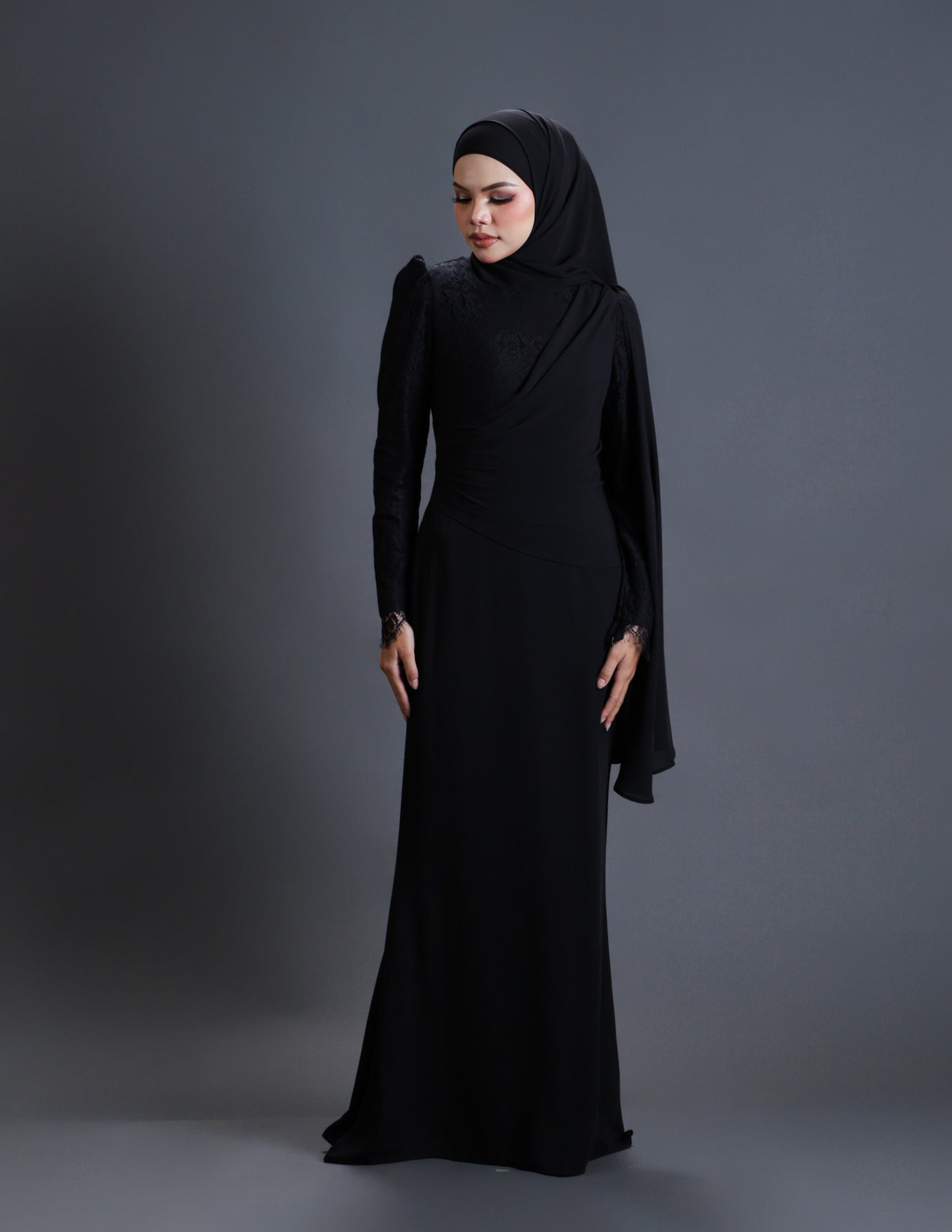 BRYNDA DRESS (BLACK)