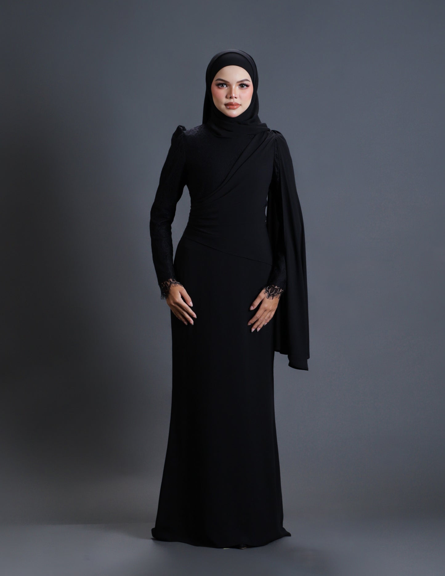 BRYNDA DRESS (BLACK)