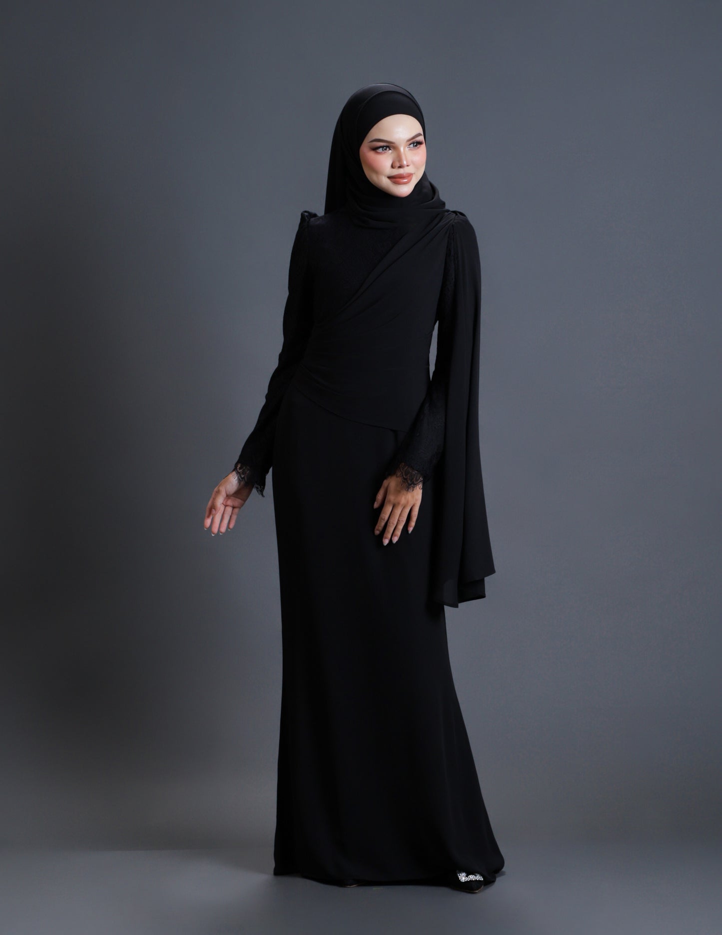 BRYNDA DRESS (BLACK)