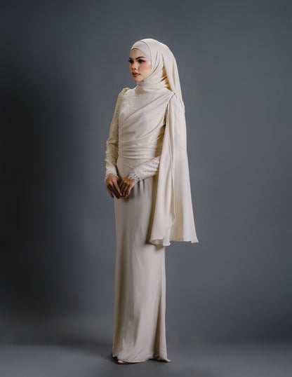 BRYNDA DRESS (CHAMPAGNE)