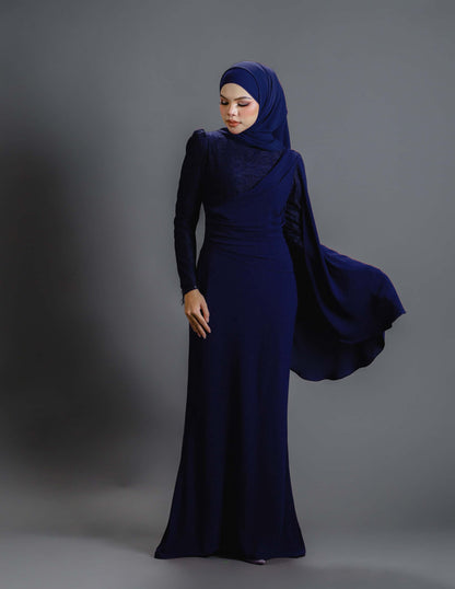 MINOR DEFECT BRYNDA DRESS (NAVY BLUE)