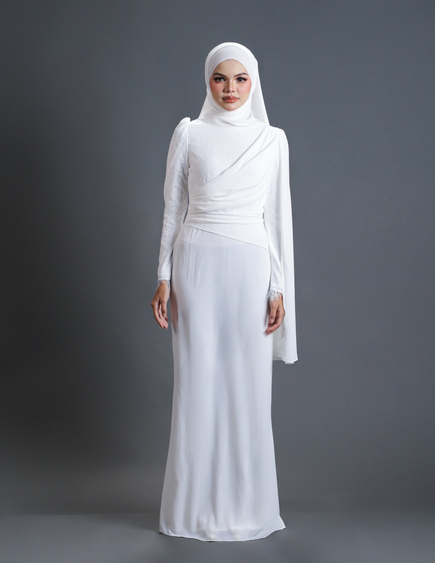 BRYNDA DRESS (OFF WHITE)