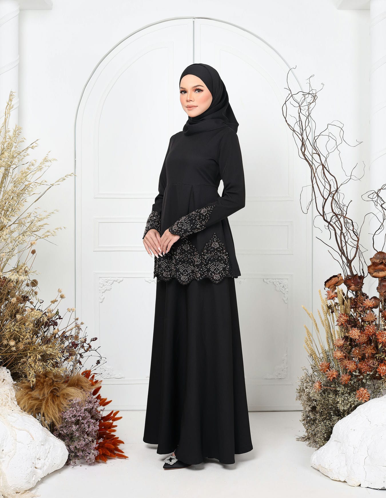 CAMILY KURUNG (BLACK)