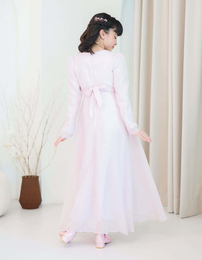 MINOR DEFECT CARMEN DRESS FOR KIDS (SOFT PINK)