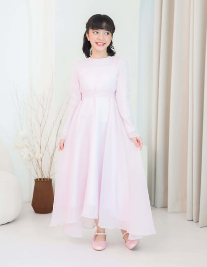 CARMEN DRESS FOR KIDS (SOFT PINK)