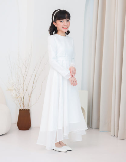 MINOR DEFECT CARMEN DRESS FOR KIDS (OFF WHITE)