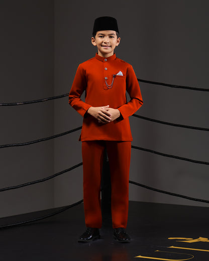 SOULTAN BAJU MELAYU FOR KIDS (RED CHERRY)
