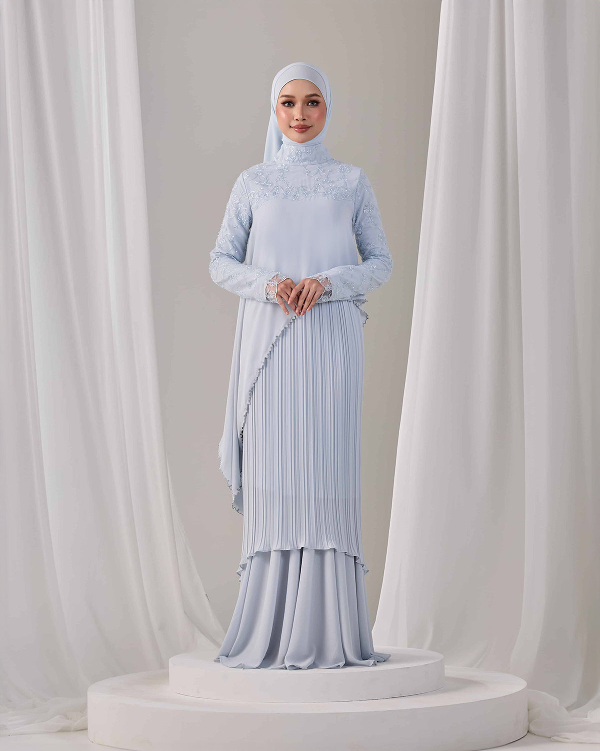EMARA KURUNG (POWDER BLUE)