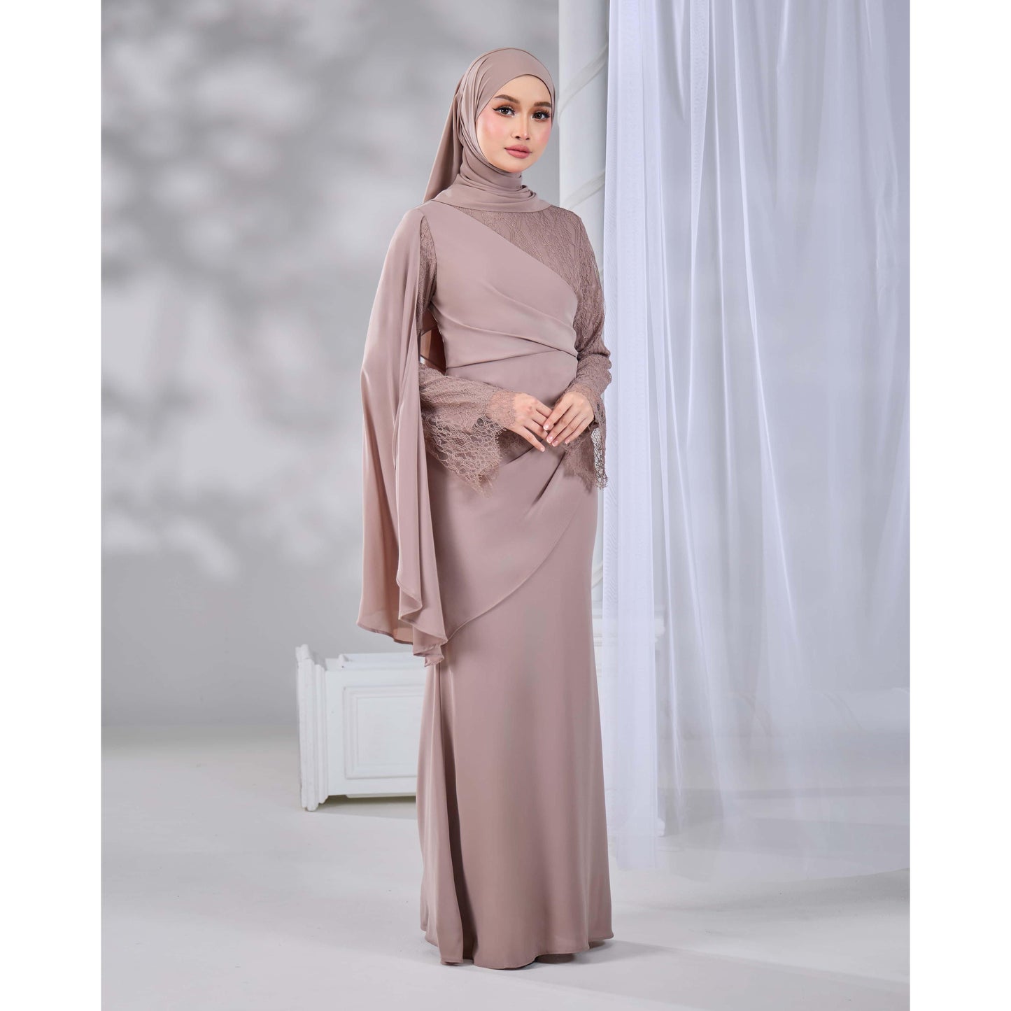 KAISARA DRESS (KHAKI)