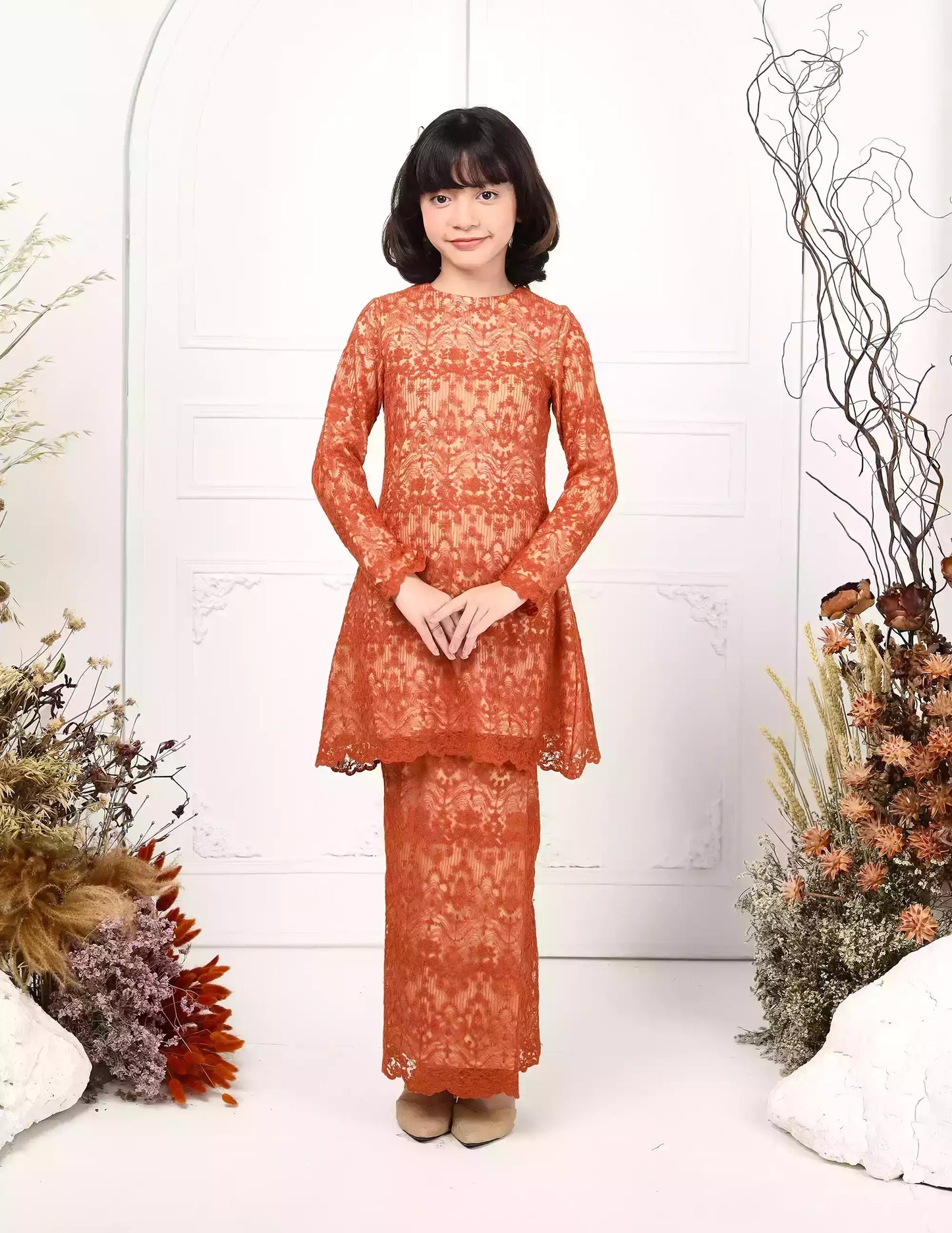 DAHLIYA KEBARUNG KIDS (BURNT ORANGE)