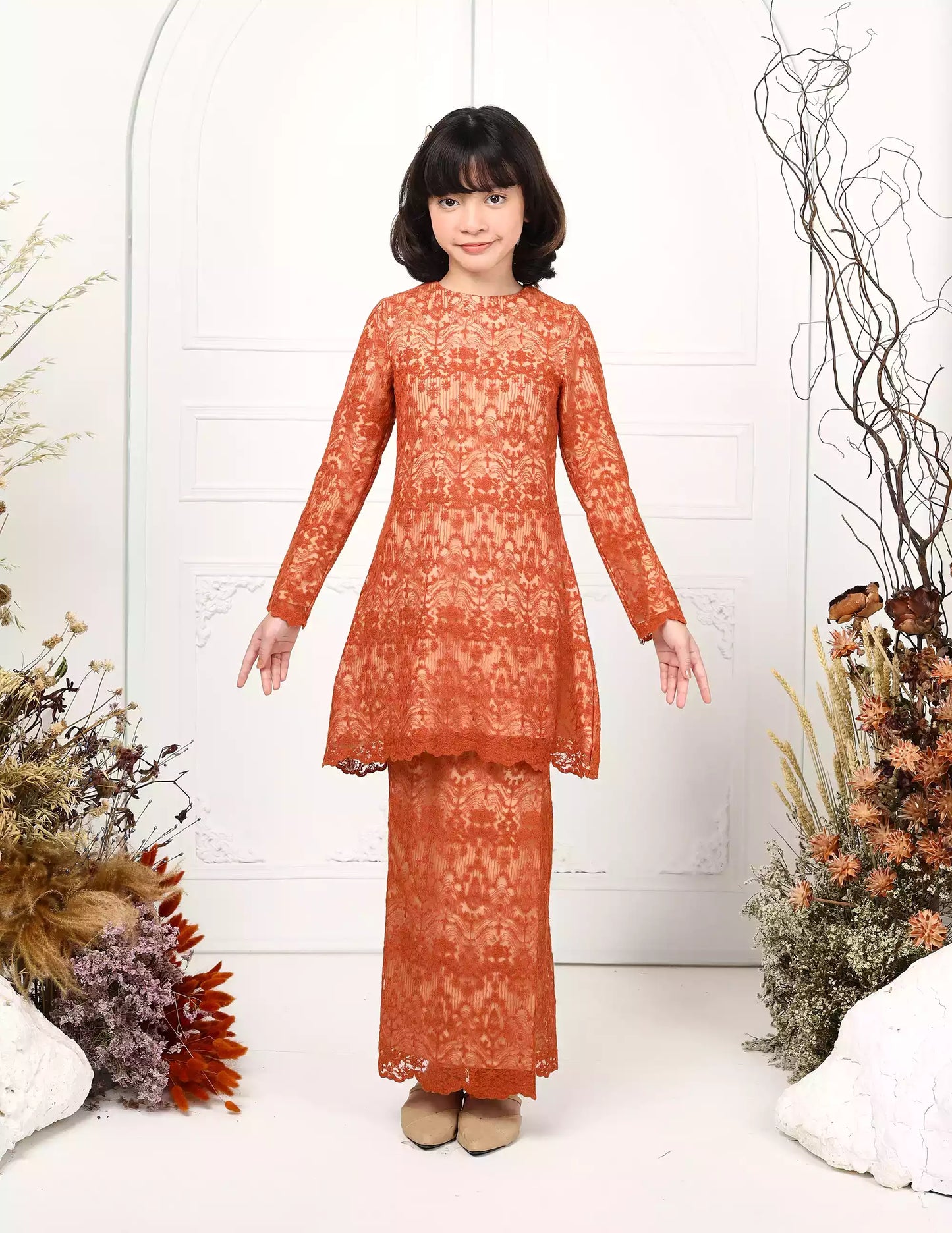 DAHLIYA KEBARUNG KIDS (BURNT ORANGE)