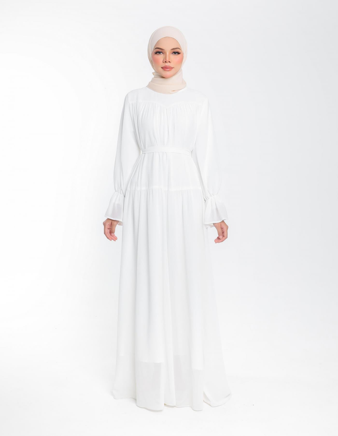 DALINE DRESS (OFF WHITE)