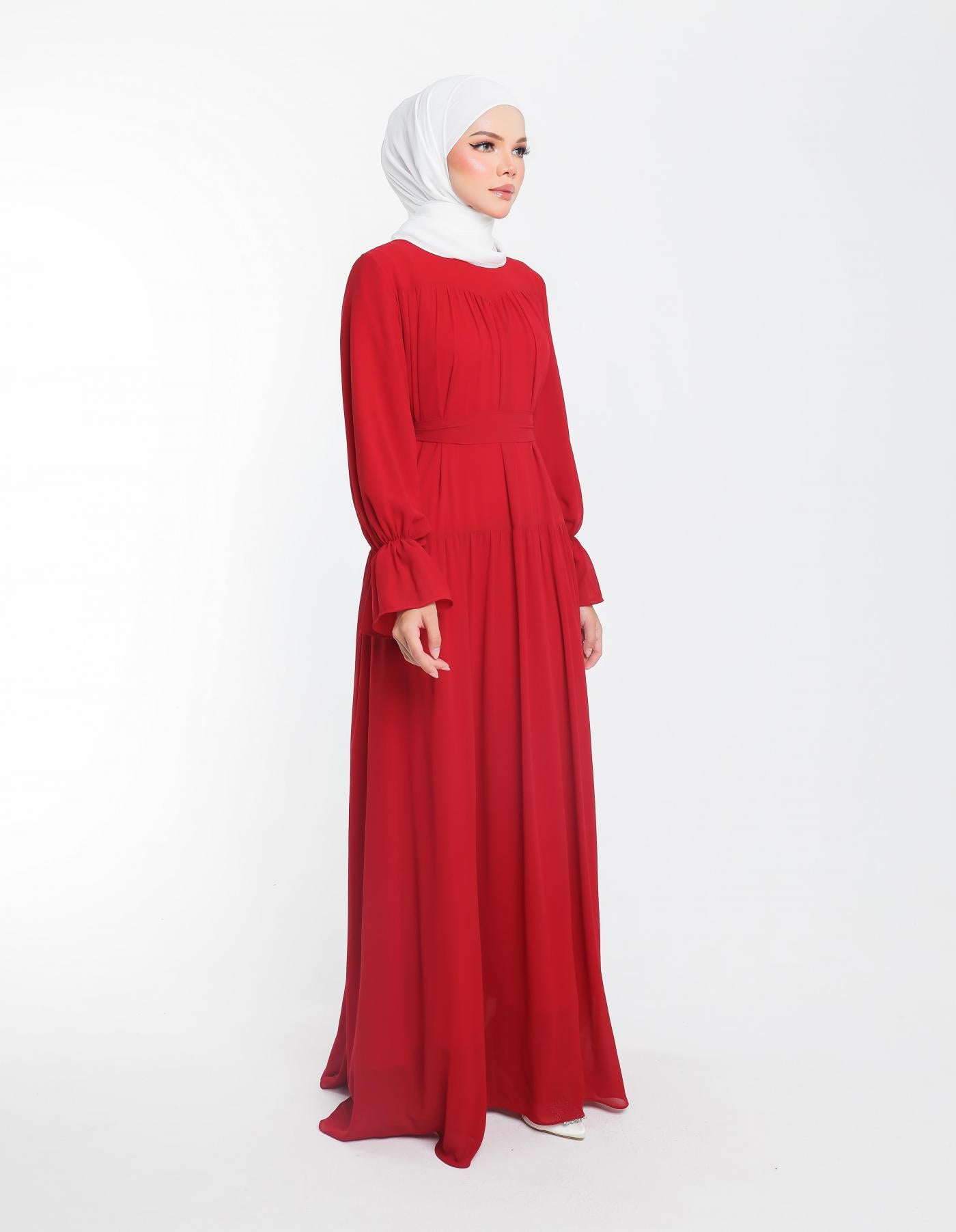 DALINE DRESS (RED)