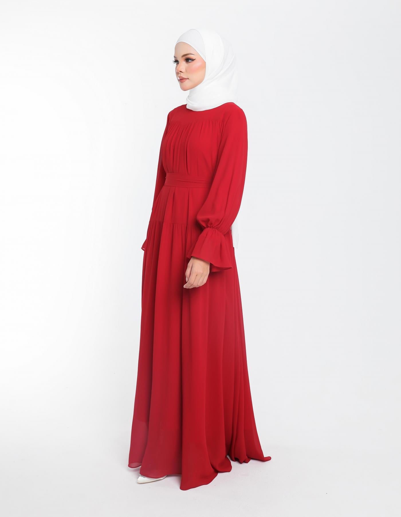 DALINE DRESS (RED)