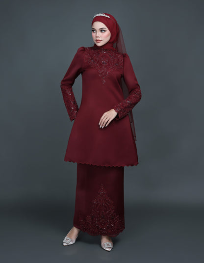 DARISA KURUNG (BURGUNDY)