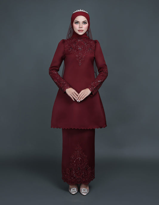 DARISA KURUNG (BURGUNDY)