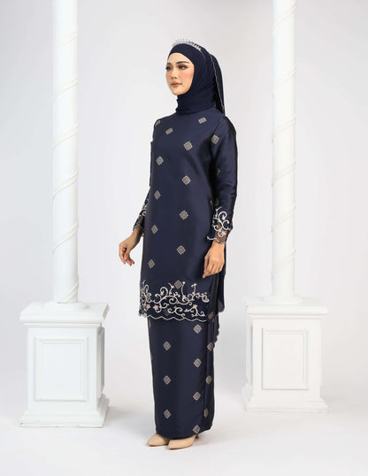 DAYANG KURUNG (NAVY BLUE)