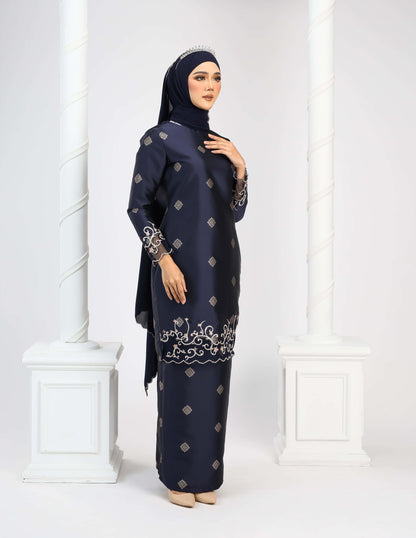 DAYANG KURUNG (NAVY BLUE)