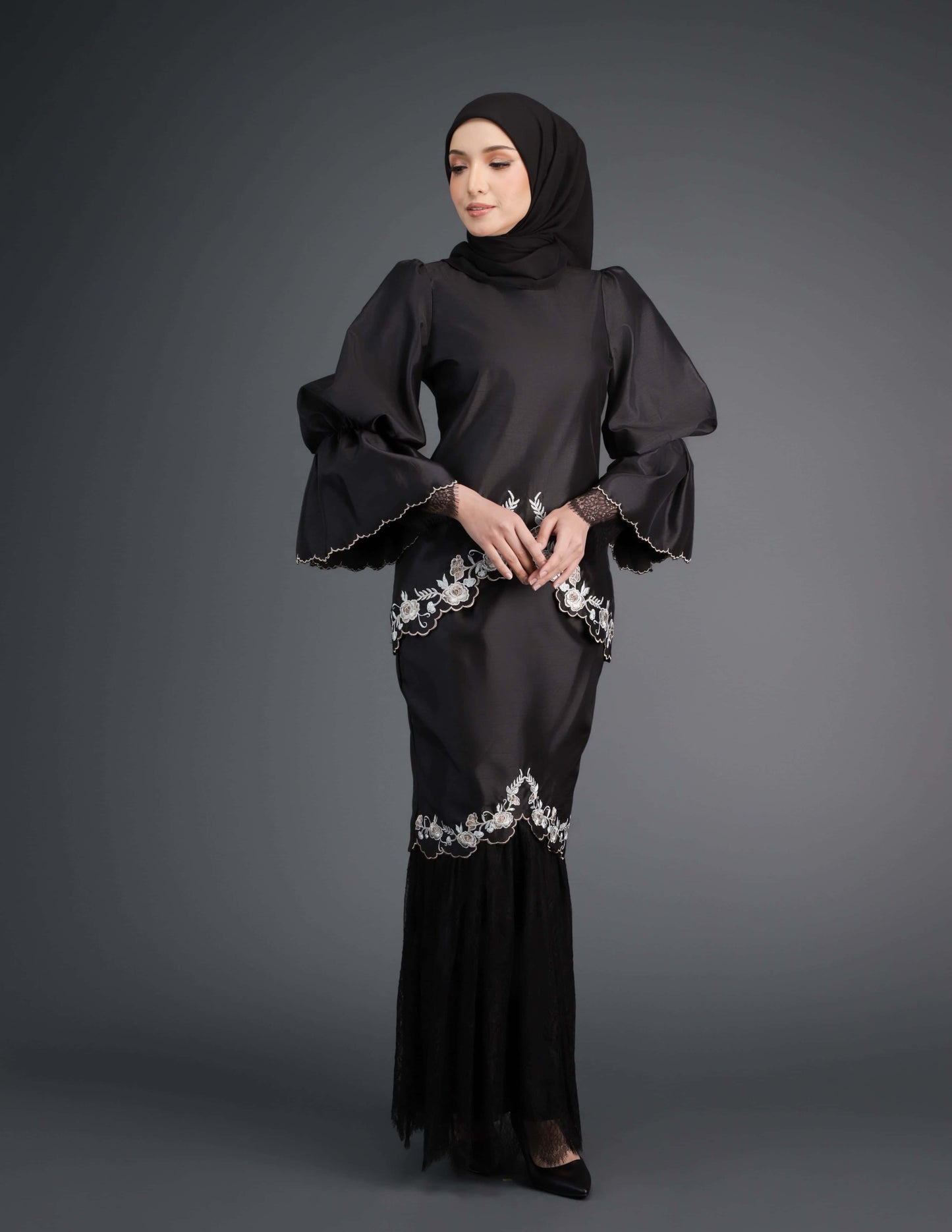 DURANI KURUNG (BLACK)