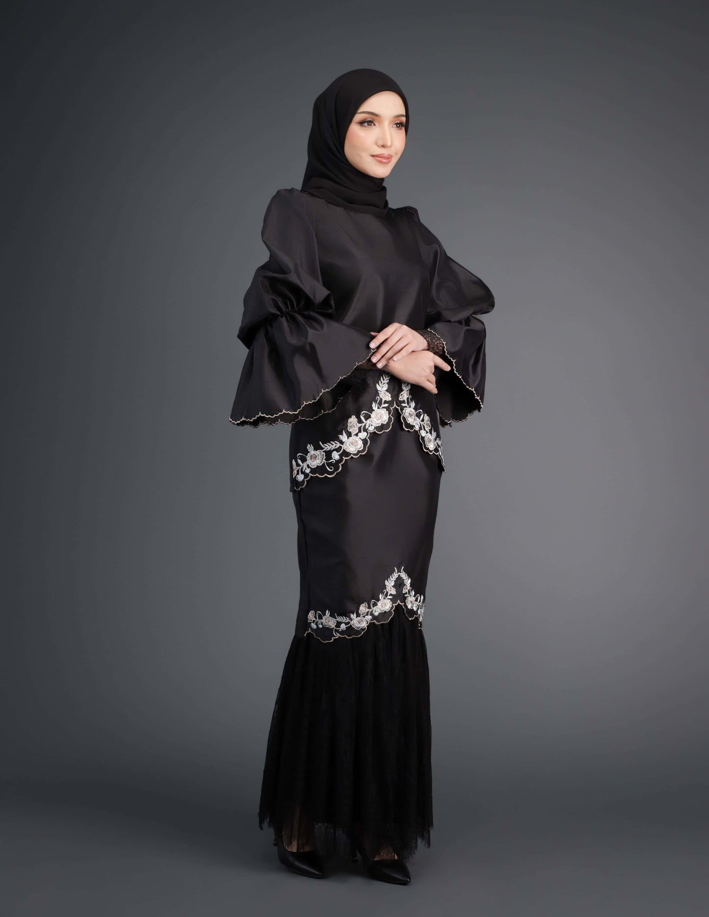 DURANI KURUNG (BLACK)