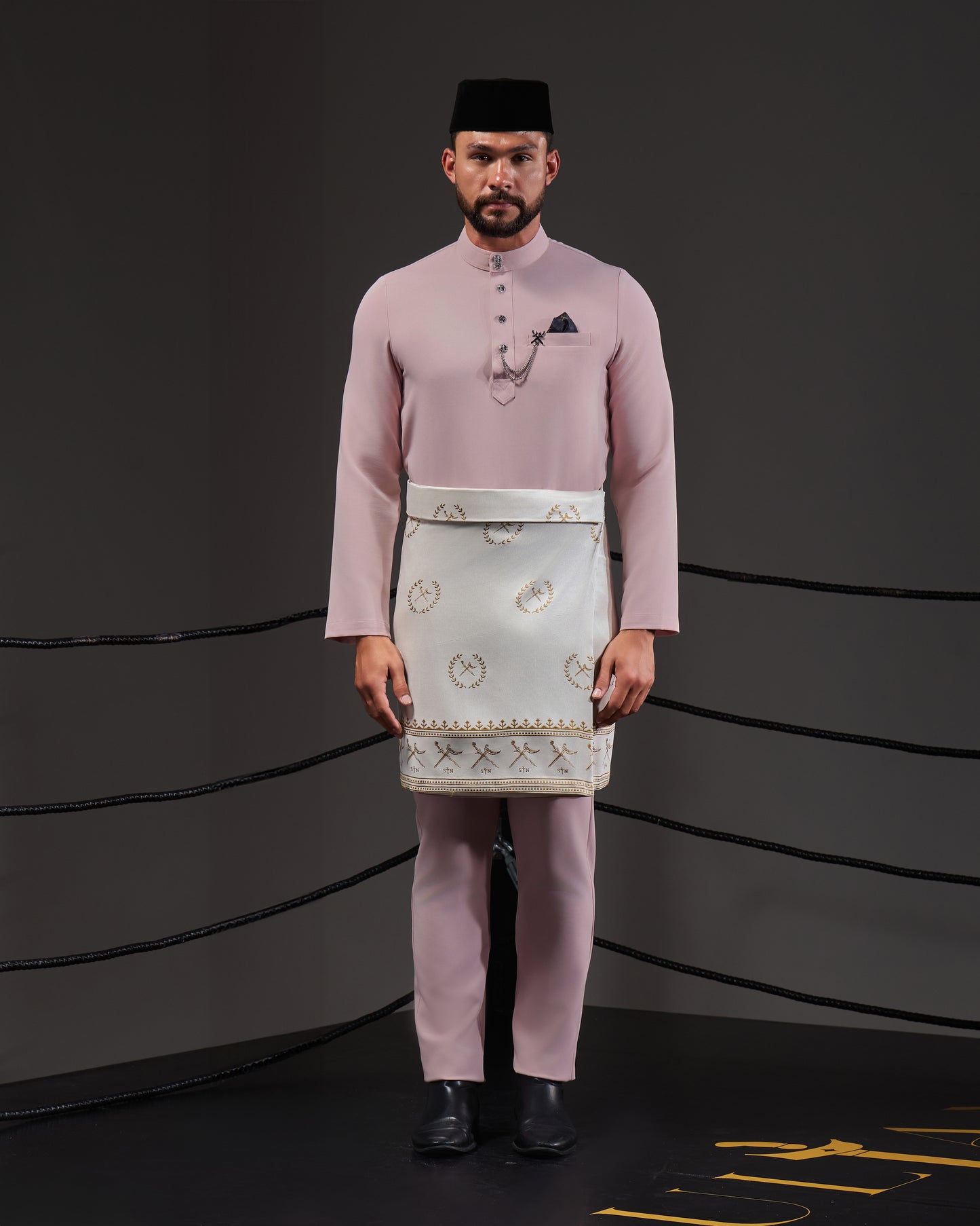 SOULTAN BAJU MELAYU (DUSTY PINK)