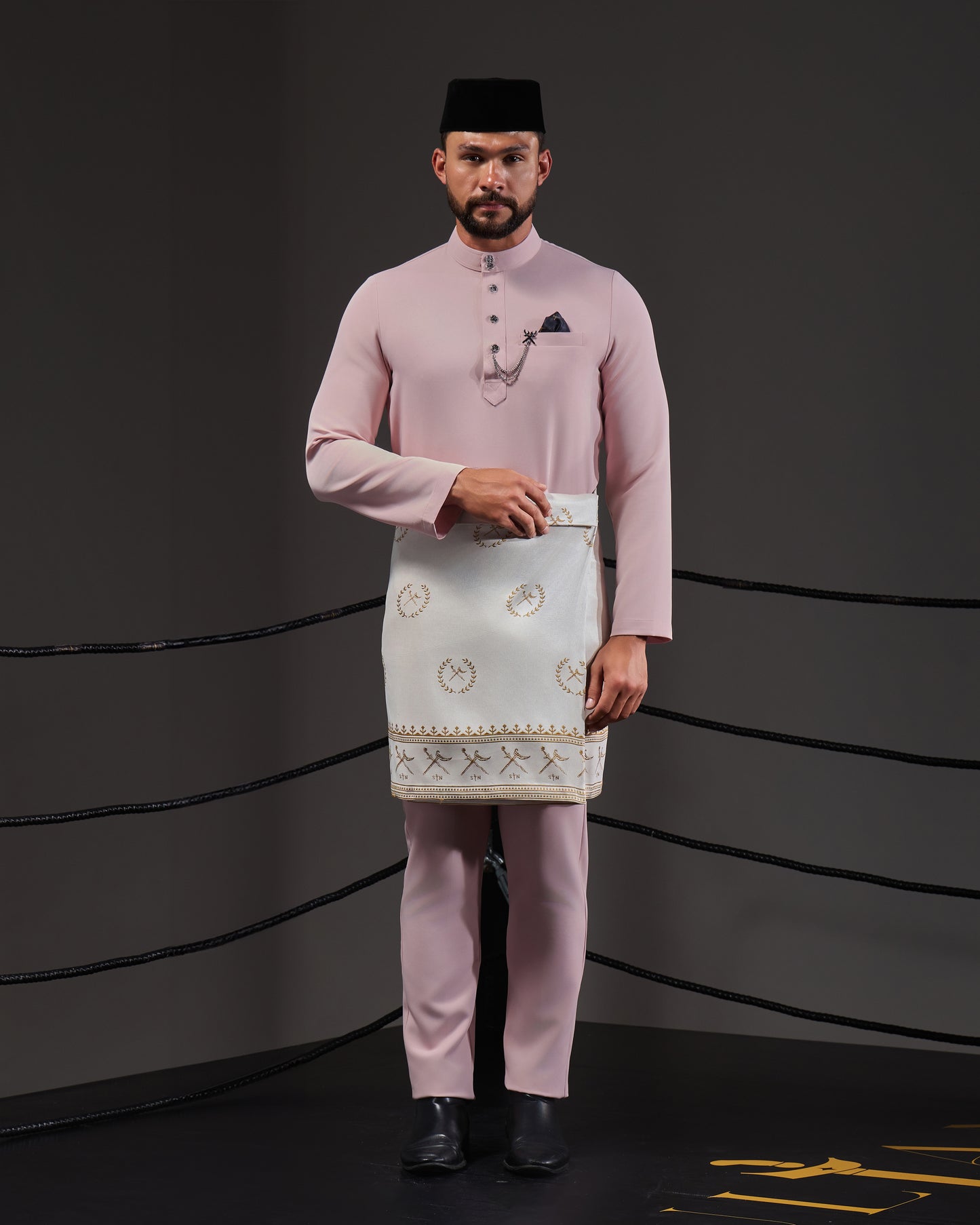 SOULTAN BAJU MELAYU (DUSTY PINK)