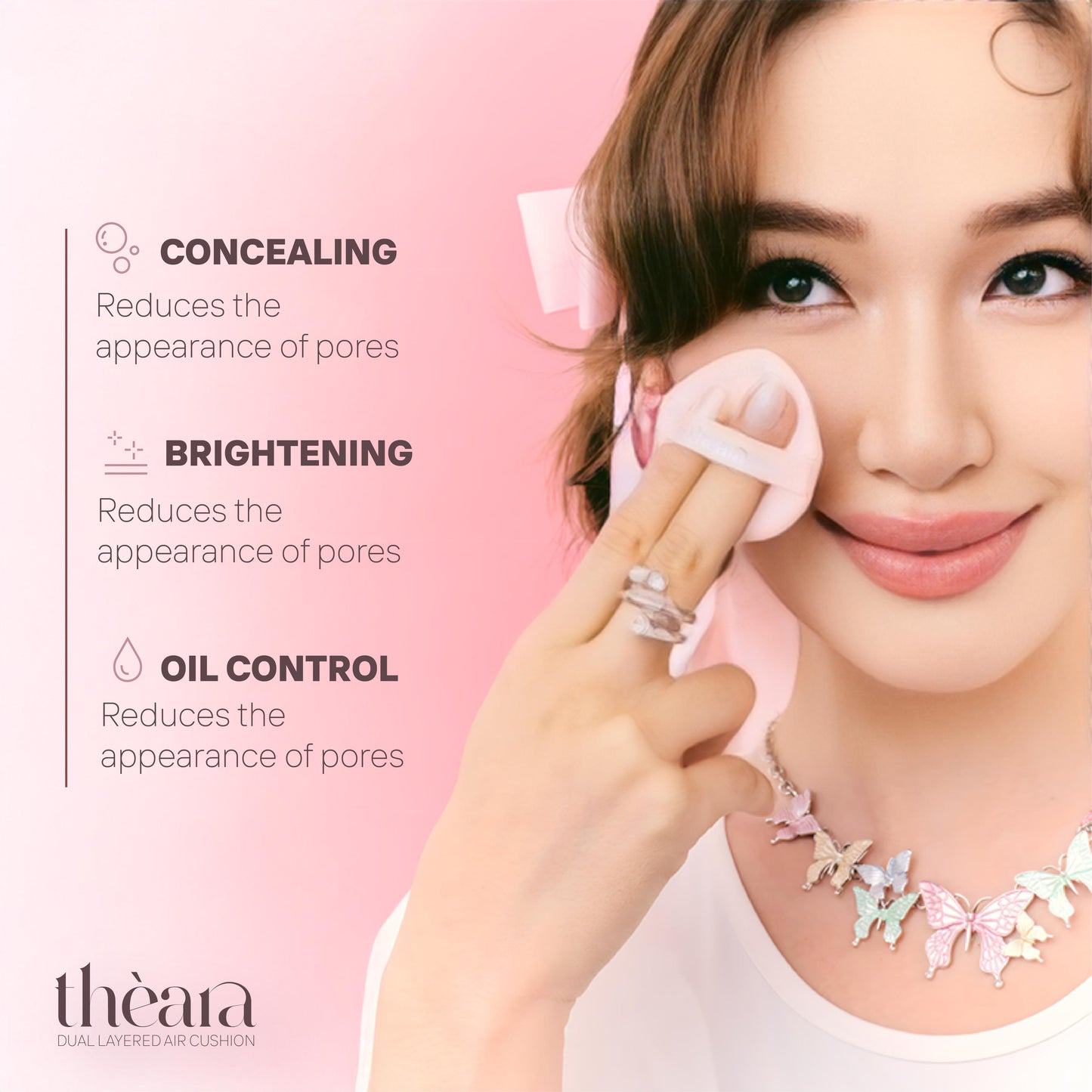 2 in 1 THEARA CUSHION FOUNDATION & POWDER
