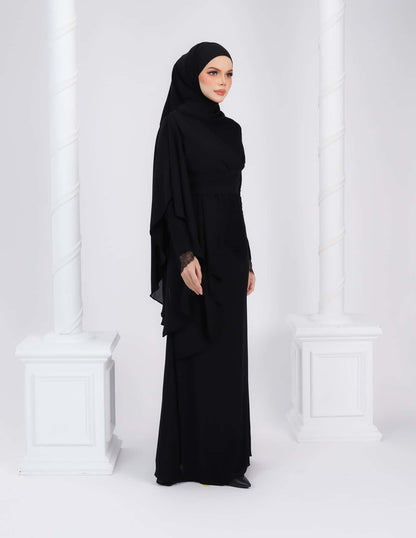 MINOR DEFECT EDRIA DRESS (BLACK)