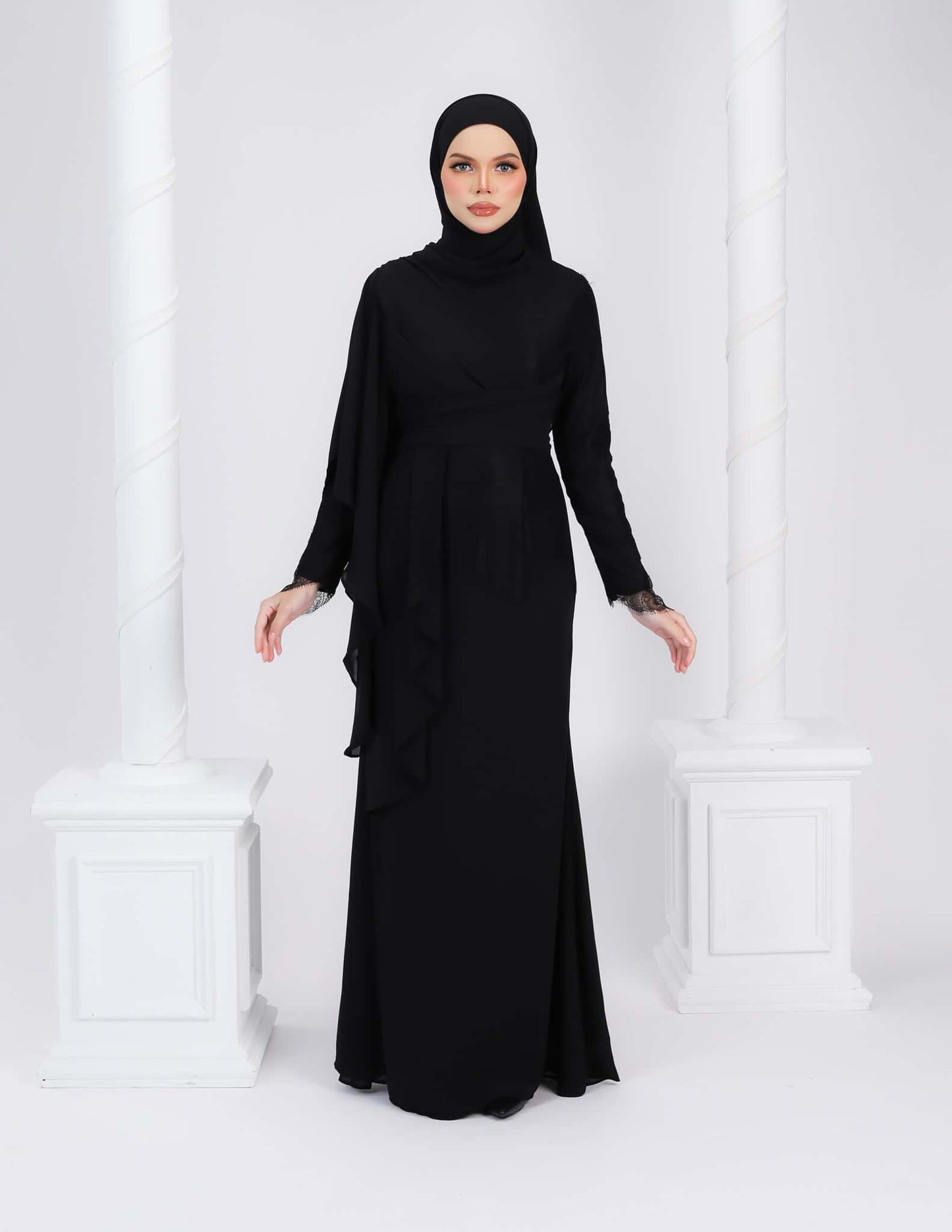 MINOR DEFECT EDRIA DRESS (BLACK)