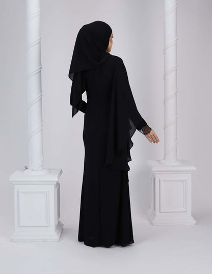 MINOR DEFECT EDRIA DRESS (BLACK)