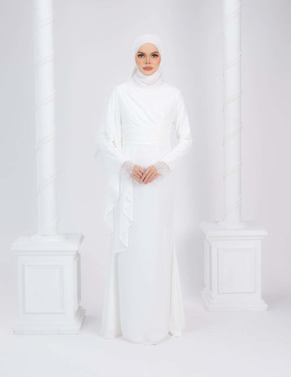 EDRIA DRESS (OFF WHITE)