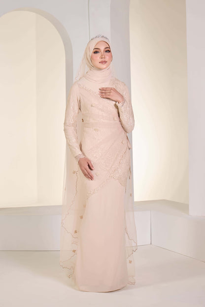 EDWINA BRIDE DRESS (CHAMPAGNE)