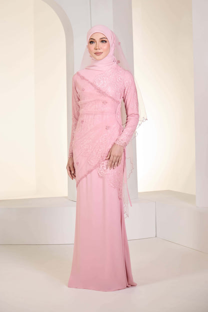 EDWINA BRIDE DRESS (DUSTY PINK)