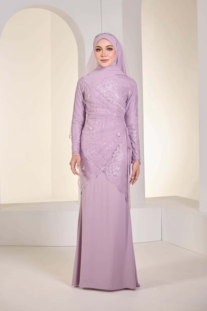 EDWINA BRIDE DRESS (LAVENDER)