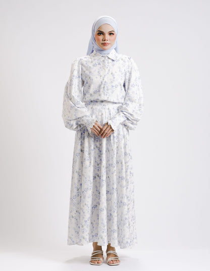 ELIORA DRESS (BLUE)