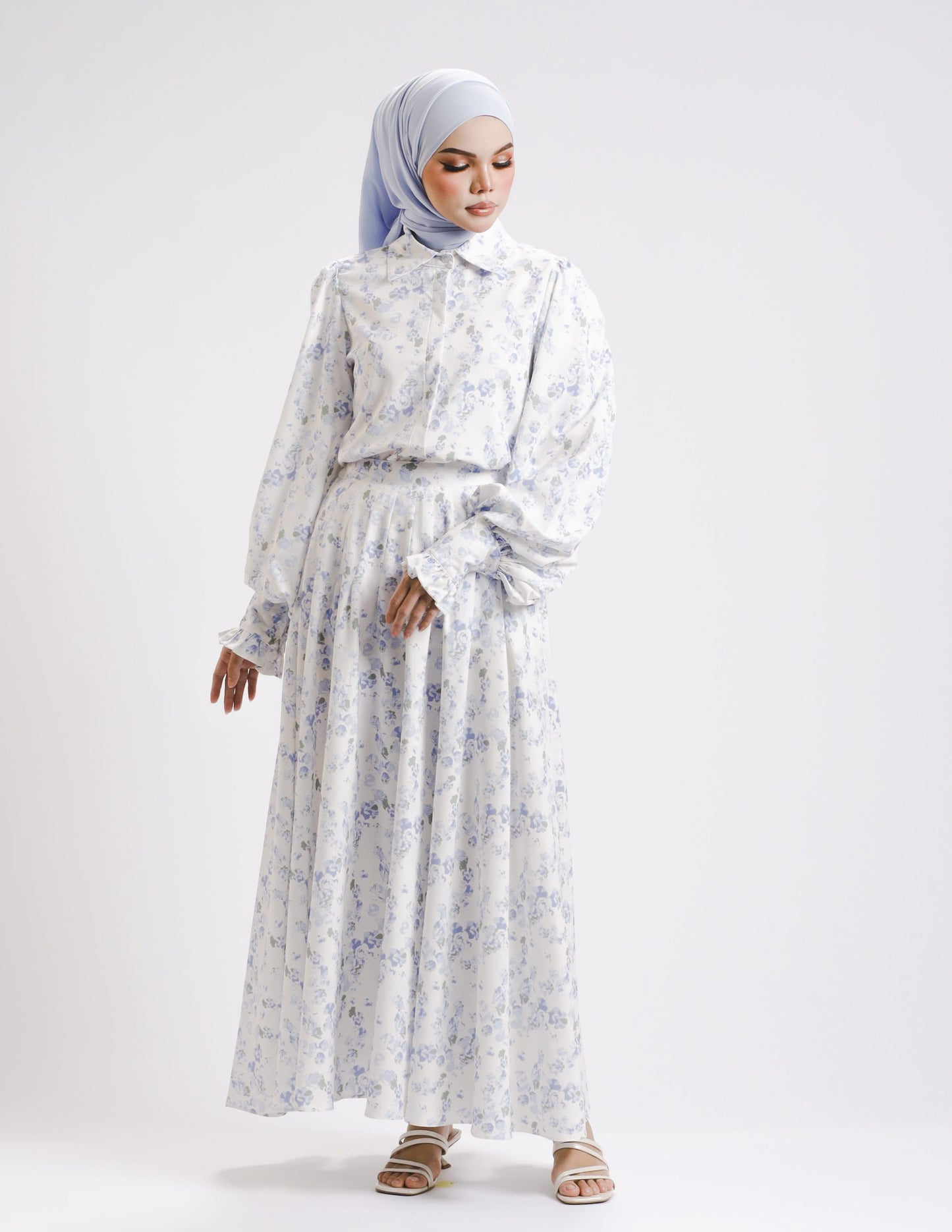 ELIORA DRESS (BLUE)