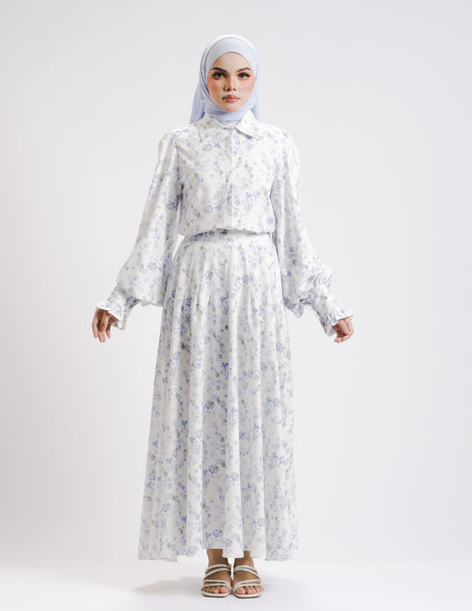 ELIORA DRESS (BLUE)