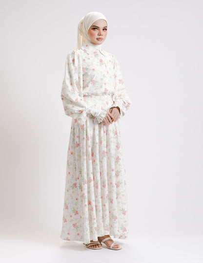 ELIORA DRESS (CREAM)