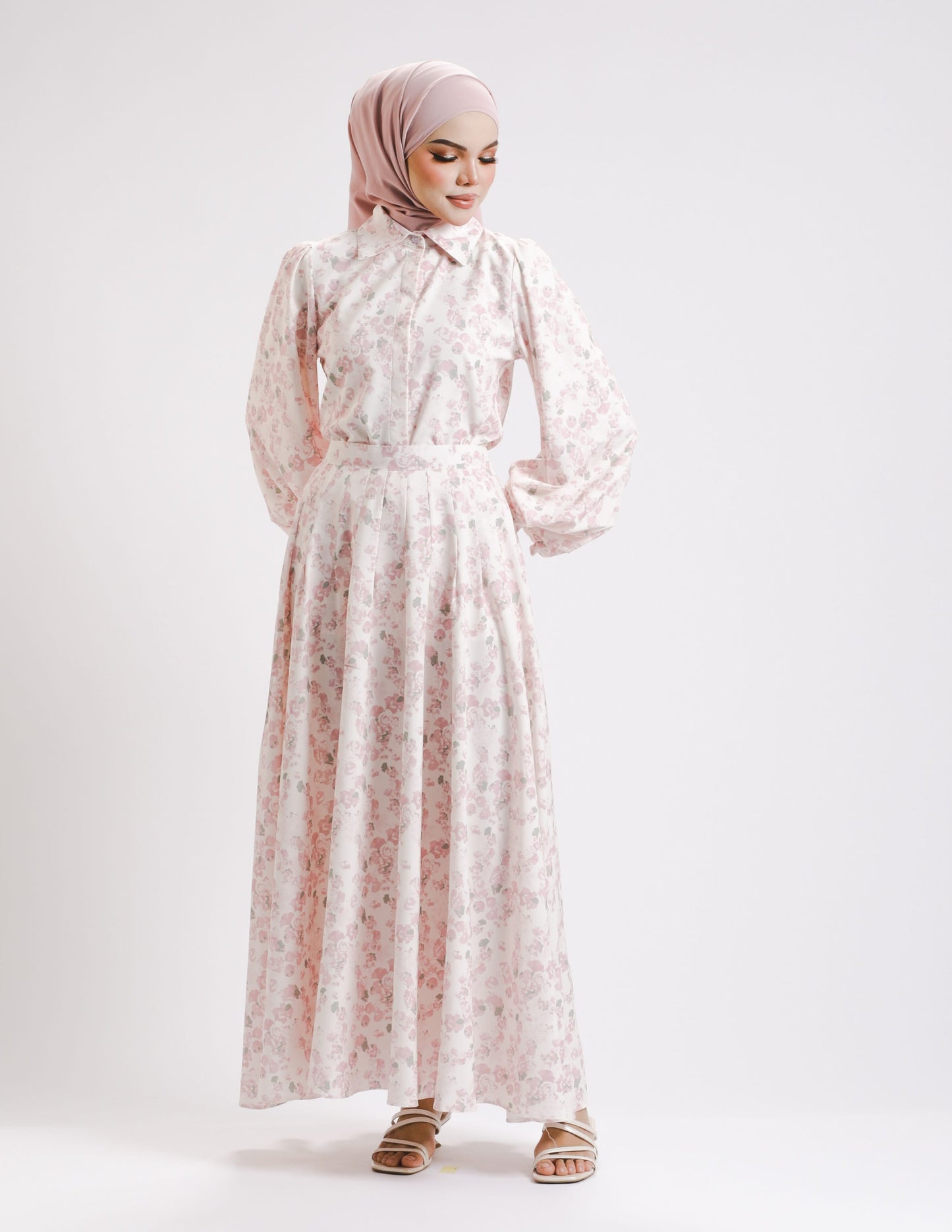 ELIORA DRESS (PINK)