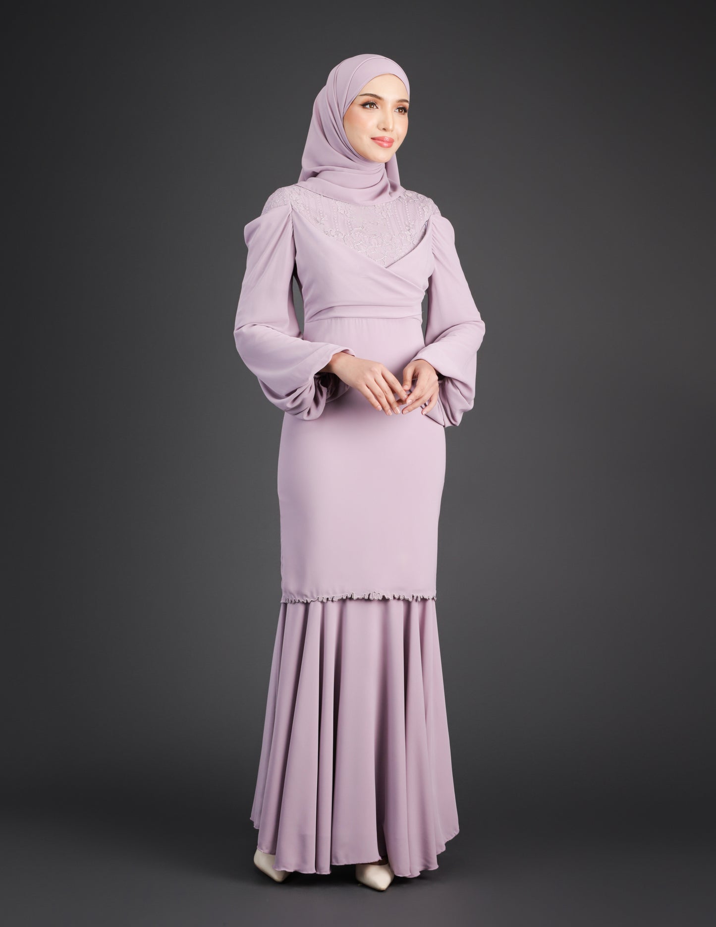 MINOR DEFECT ELVINA KURUNG (LAVENDER)