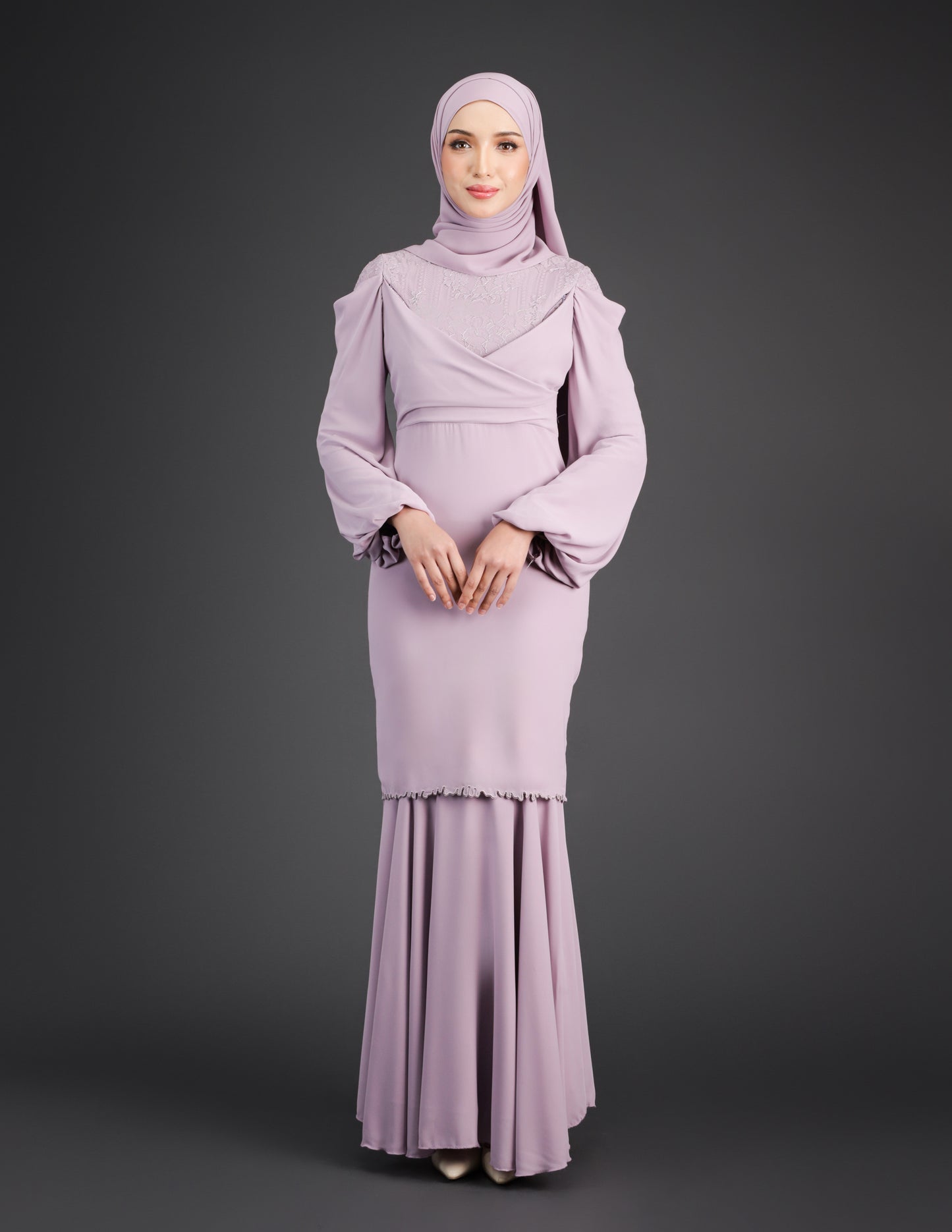 MINOR DEFECT ELVINA KURUNG (LAVENDER)