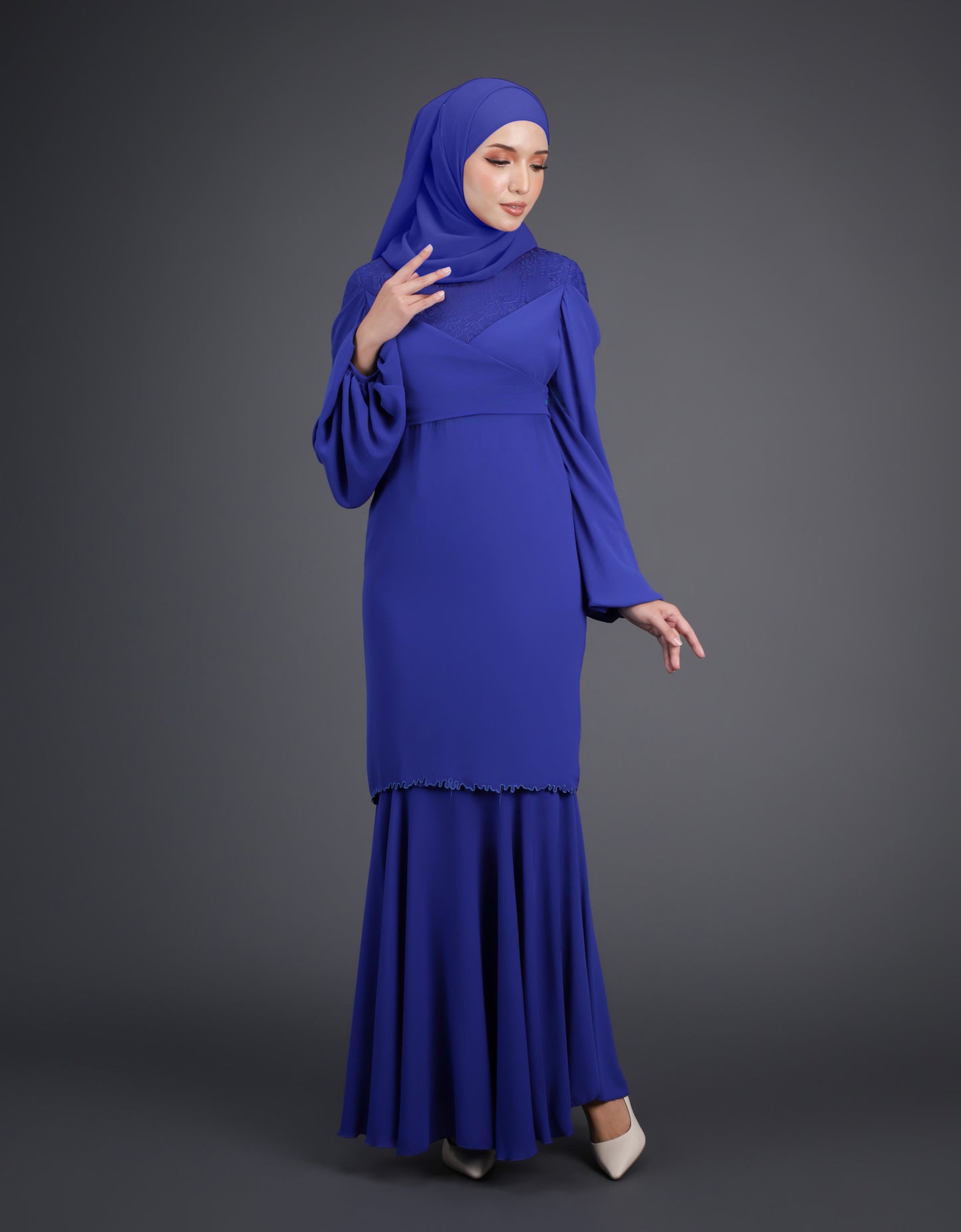 ELVINA KURUNG (ROYAL BLUE)